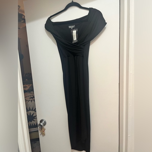 Folkster black Lana Midi Dress - Picture 6 of 7